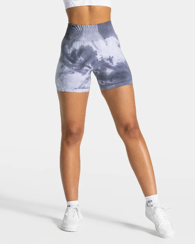 Tie Dye Scrunch Short ""Stormy""