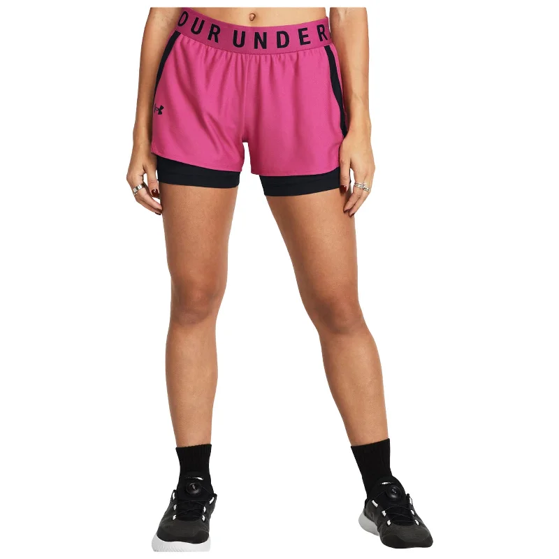 Under Armour Ladies Play Up 2-in-1 Shorts