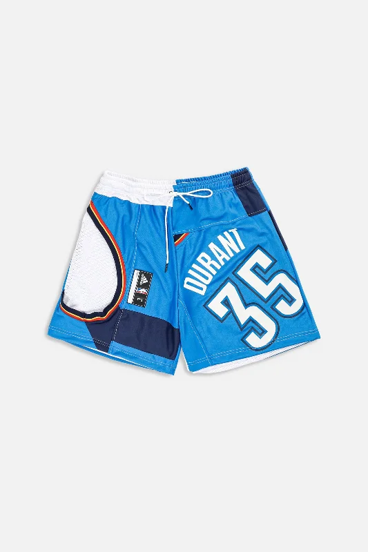 Unisex Rework Oklahoma City Thunder NBA Jersey Shorts - L