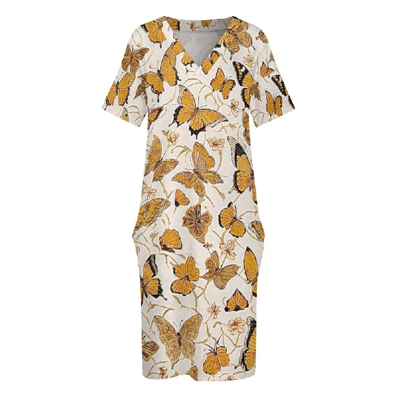 Loose pocket dress