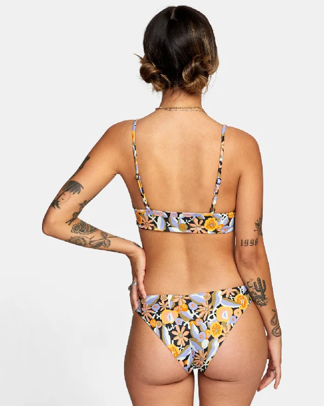 Avant Gardner Bikini Bottoms - RVCA Black Plunging neckline bikini, Sexy, Fashionable, Trendy