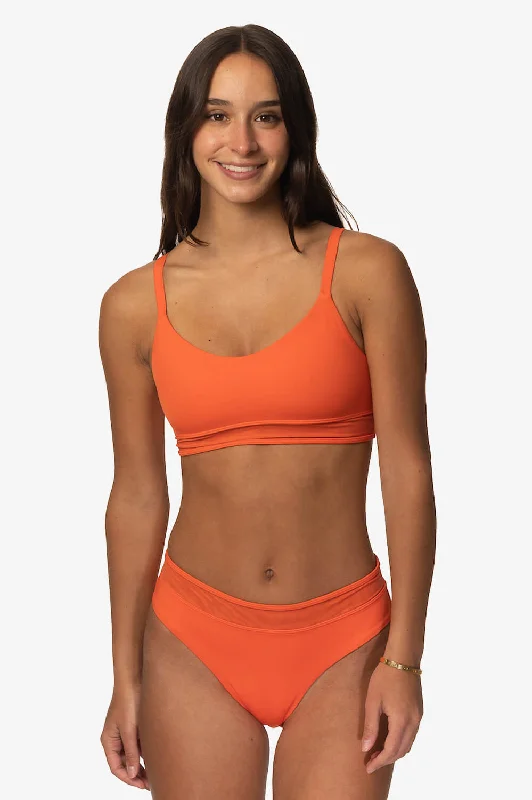 Claire Mesh Bikini Bottom - Clementina Bikinis with buttons, Trendy, Sexy, Fashionable