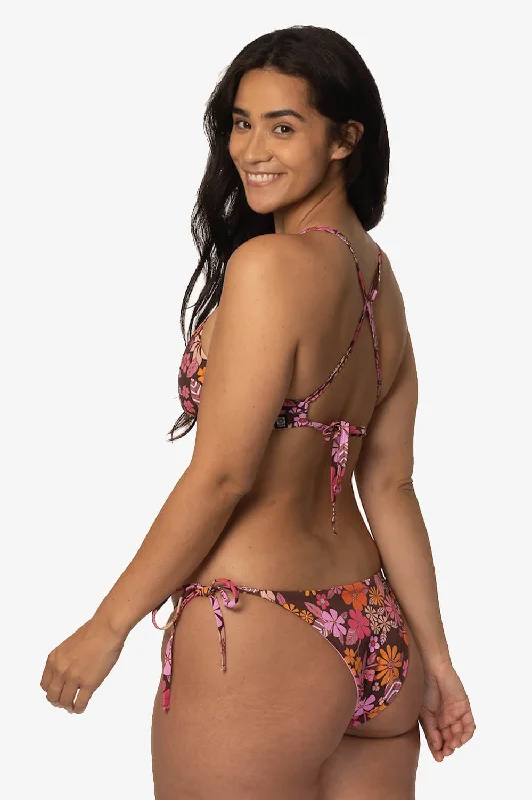 Fortuna Bikini Bottom - Free Spirit Ribbed bikini set, Textured, Comfortable, Trendy