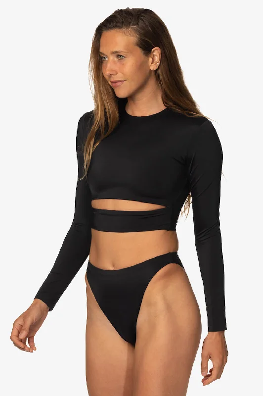 Haliewa Bikini Bottom - Black Triangle top bikini, Comfortable, Sexy, Simple