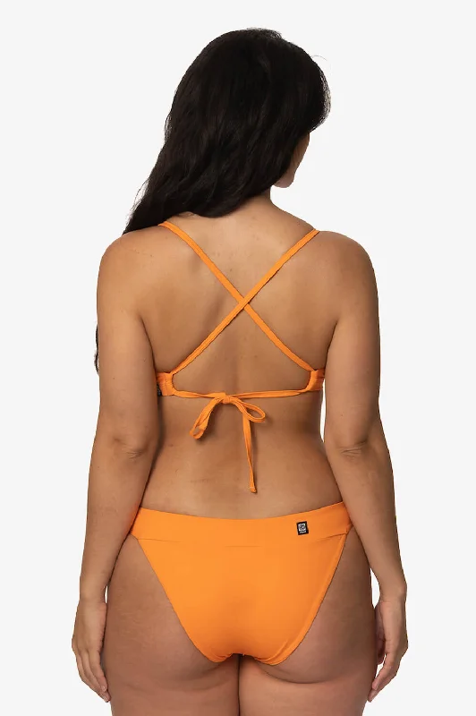 Kianda Bikini Bottom - Volcano Ruffled bottom bikini, Feminine, Trendy, Sexy