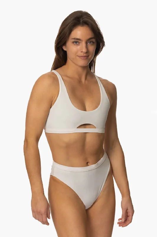 Nora Bikini Bottom - White Sporty bikini, Active, Comfortable, Trendy