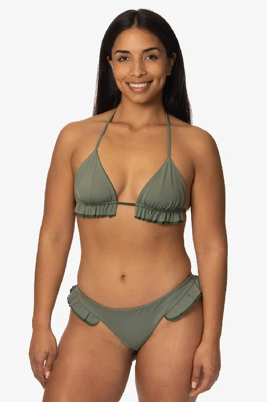 Swamis Bikini Bottom - Eucalyptus Sunflower bikini, Fun, Summer style, Trendy