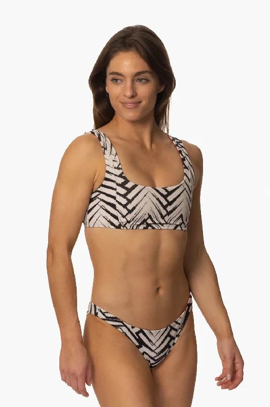 Valentina Bikini Bottom - Pacific Shiny metallic bikini, Glamorous, Trendy, Sexy