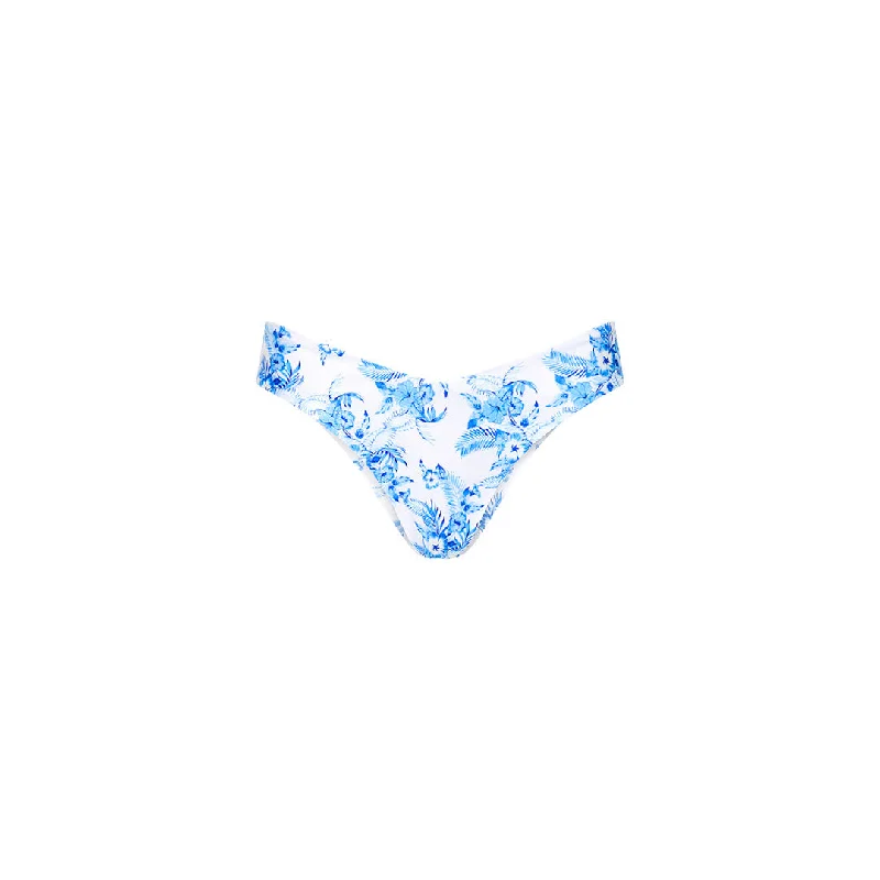 Cheeky V Bikini Bottom - Vintage Paradise Floral print bikini, Feminine, Fun, Trendy