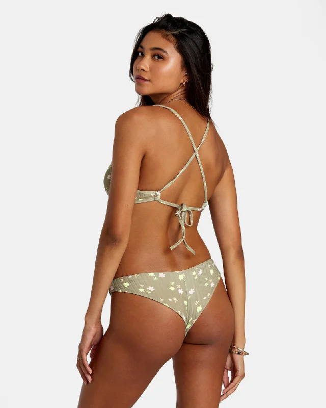 Decoupage Cheeky Bikini Bottoms - Aloe Two-piece bikini, Classic, Comfortable, Swimwear