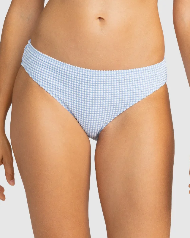 Womens Gingham Hipster Bikini Bottom Two-tone bikini set, Bold, Stylish, Trendy