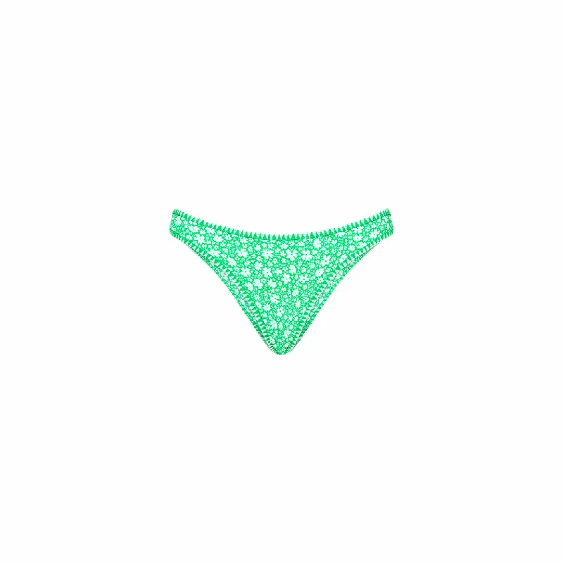 Modest Bind Full Coverage Bikini Bottom - Tequila Spritz Metallic two-piece, Glamorous, Sexy, Fashionable