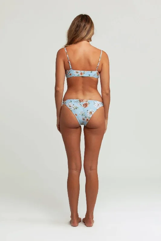 RHYTHM Tiare Cheeky Pant Bikini Bottom Women's Sky Tie-dye bikini, Fun, Vibrant, Trendy