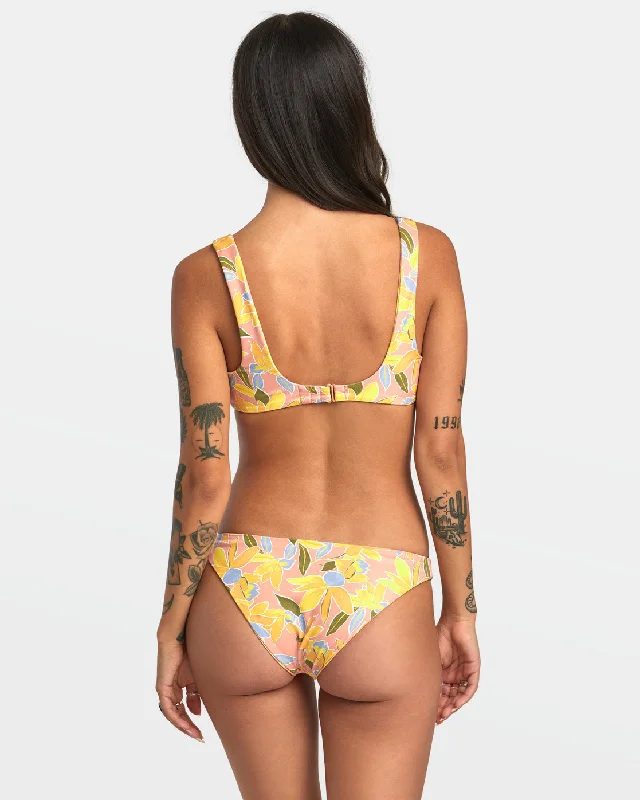 Sunkissed Reversible Medium Bikini Bottoms - Lilikoi Bikini with adjustable straps, Comfortable, Trendy, Sexy