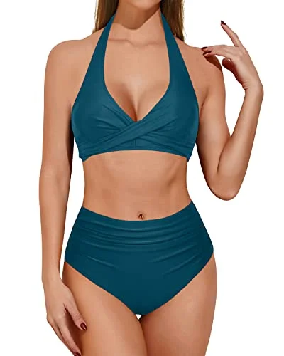 Tummy Control Bathing Suits for Women High Waisted Two Piece Bikini Sets Animal print bikini set, Bold design, Sexy, Fashionable